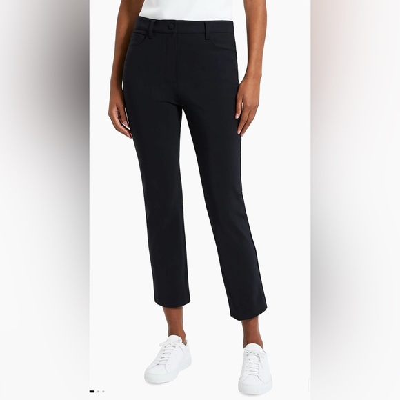 Theory Treeca Ponte Slim-Fit Pants, Size 4 - Picture 3 of 13